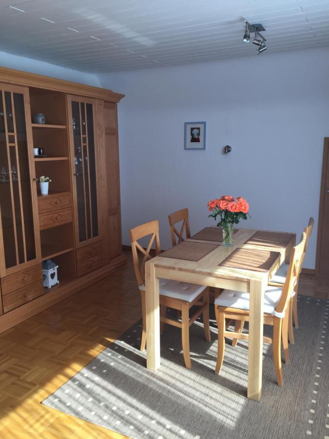 Ferienwohnung Am Waldrand Mit Dachterrasse Wetter  Bagian luar foto