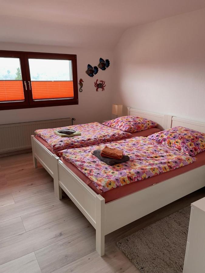 Ferienwohnung Am Waldrand Mit Dachterrasse Wetter  Bagian luar foto
