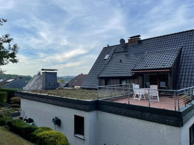 Ferienwohnung Am Waldrand Mit Dachterrasse Wetter  Bagian luar foto