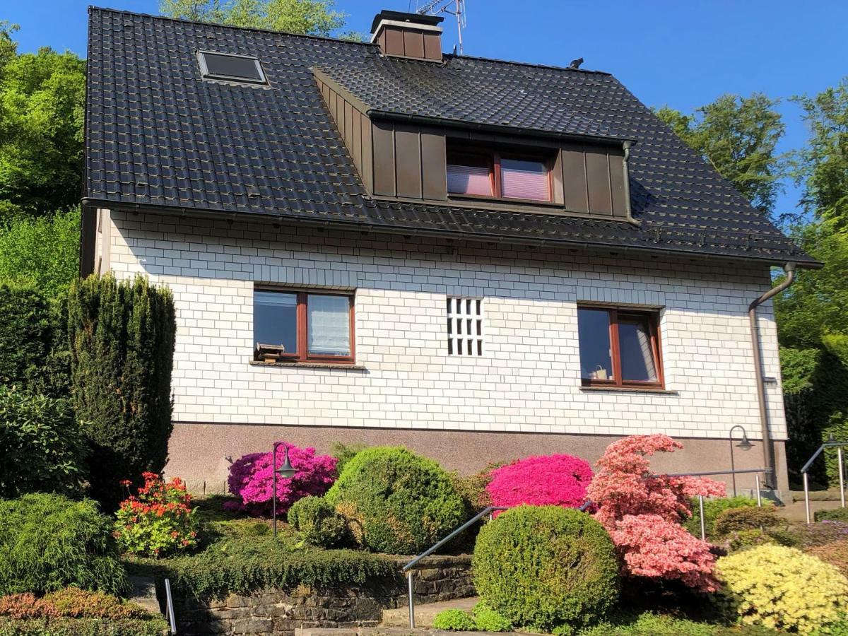 Ferienwohnung Am Waldrand Mit Dachterrasse Wetter  Bagian luar foto