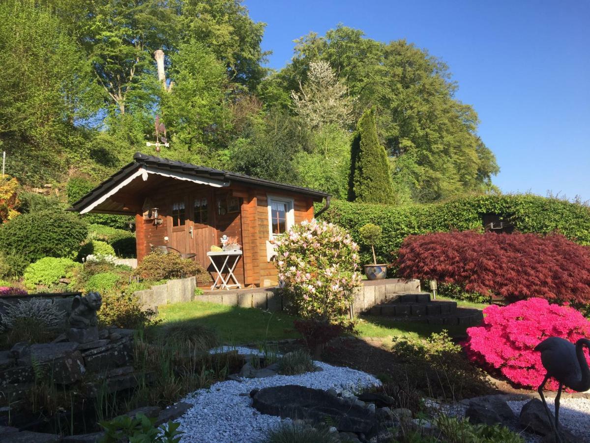 Ferienwohnung Am Waldrand Mit Dachterrasse Wetter  Bagian luar foto